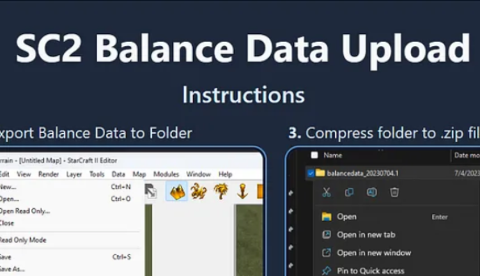 SC2 Balance Data Processor project